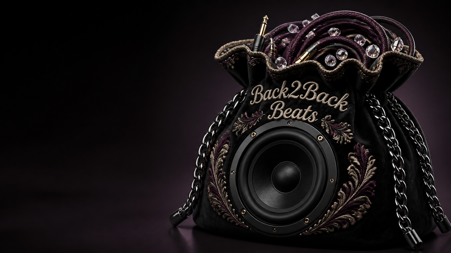Back2Back Beats money bag bass artwork
