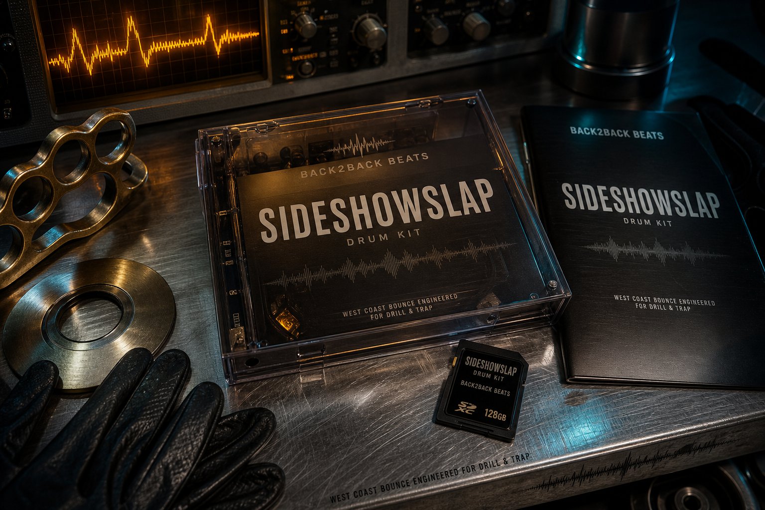 SideshowSlap drum kit product artwork